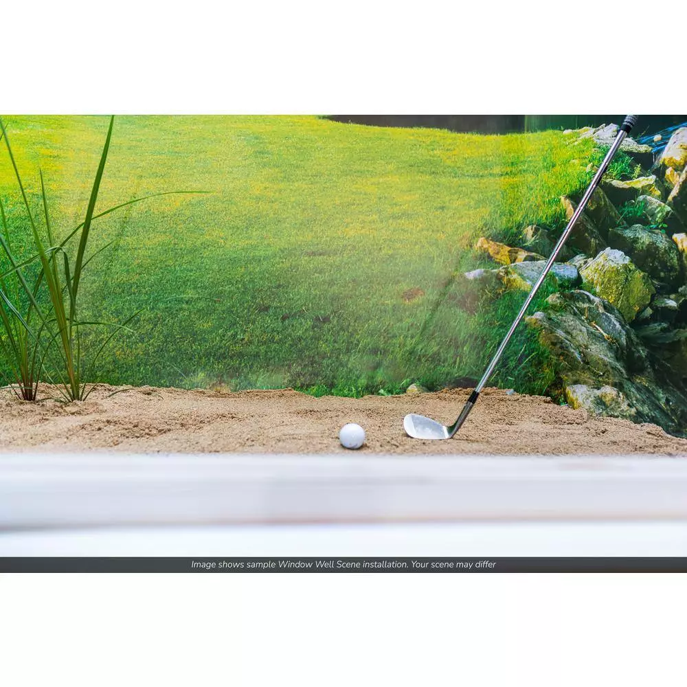 Biggies Mountain 2 View - Weather Proof Scene for Window Wells or Wall Mural - 120 in. x 60 in - Image 5