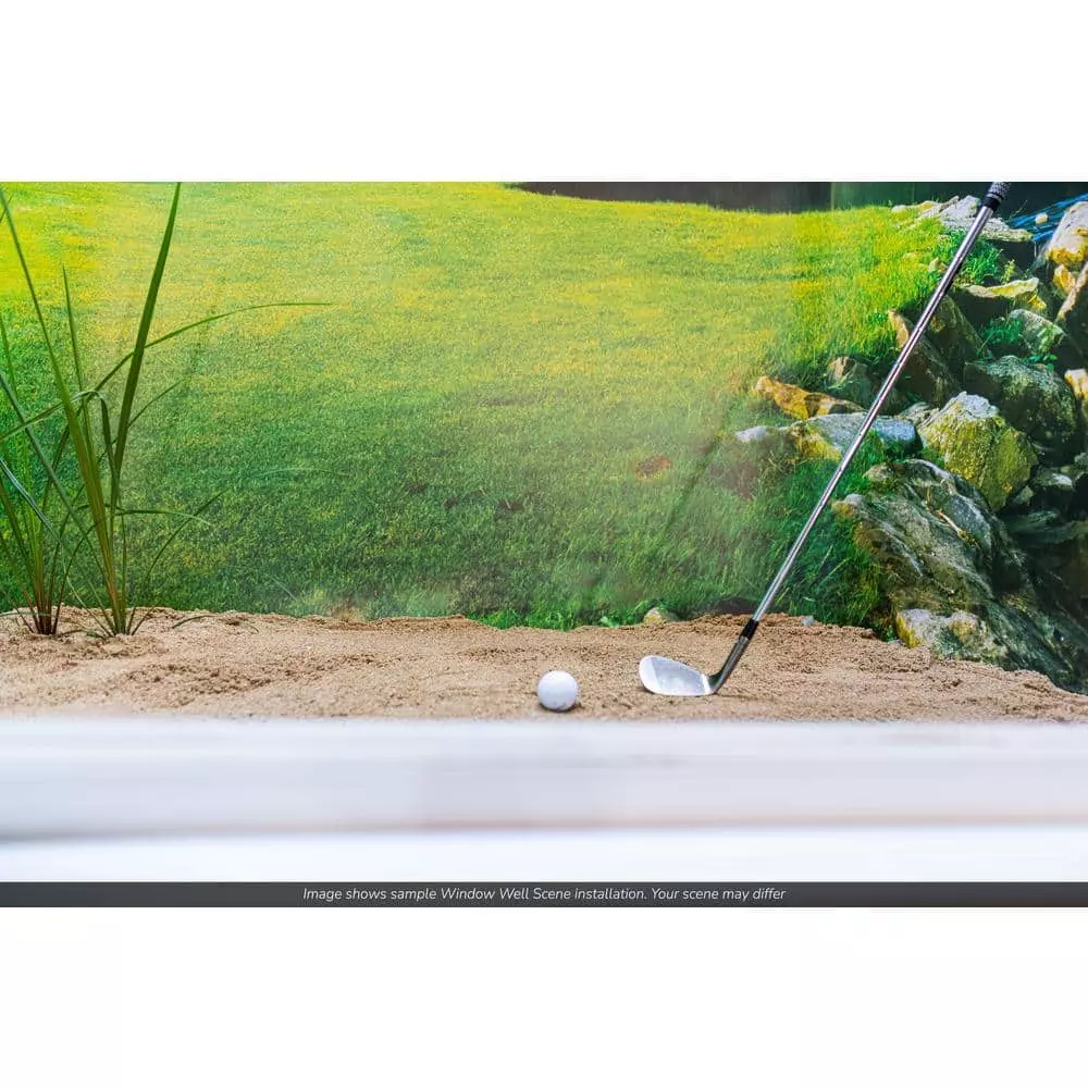 Biggies Palm View - Weather Proof Scene for Window Wells or Wall Mural - 100 in. x 60 in. - Image 5