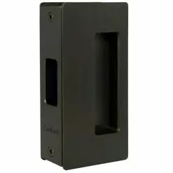 CS CAVITY SLIDER 200 Series CaviLock 1-3/4 in. Oil Rubbed Bronze Non-Magnetic Passage Pocket Door Lock