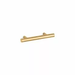 KOHLER Purist 3 in. (76 mm) Drawer Pull in Vibrant Brushed Moderne Brass