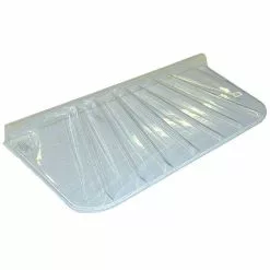 MacCourt 25 in. x 4 in. Polyethylene Rectangular Low Profile Window Well Cover