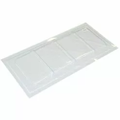 MacCourt 35-1/2 in. x 25 in. Polyethylene Rectangular Basement Window Cover
