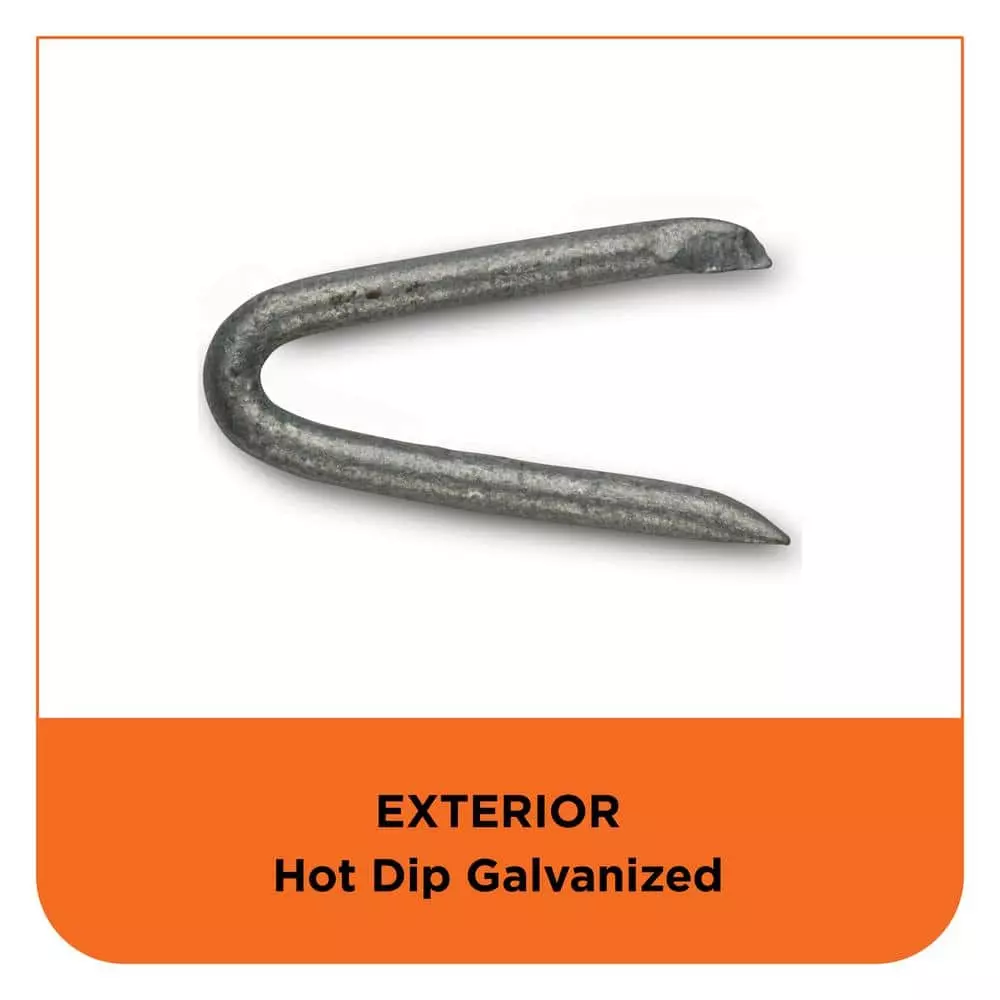 PRO-FIT 3/4 in. Hot Dipped Galvanized Poultry Net Staple 1 lb. (413-Count) - Image 4