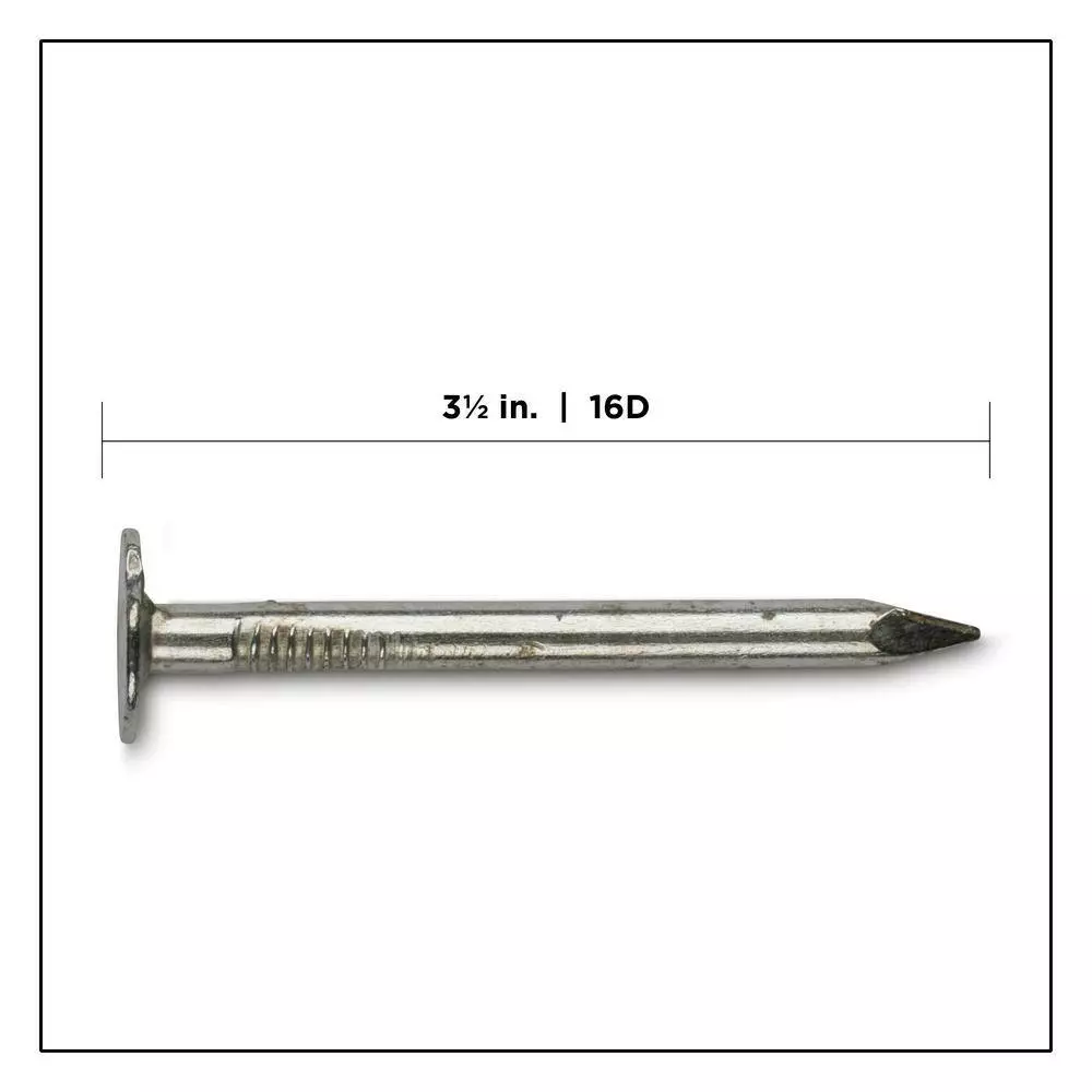 PRO-FIT 3-1/2 in. (16D) Brite Smooth Common Nail 25 lbs. (1150-Count) - Image 2