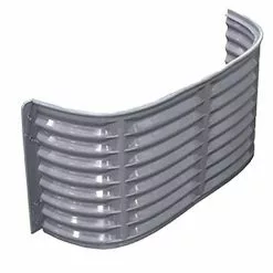 SHAPE PRODUCTS 37 in. W x 12 in. D x 18 in. H Straight Plastic Area Window Well