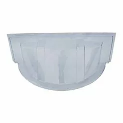 SHAPE PRODUCTS 39 in. W x 17 in. D x 15 in. H Economy Round Bubble Window Well Cover