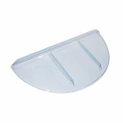 SHAPE PRODUCTS 48 in. W x 22 in. D x 2-1/2 in. H Economy Round Flat Window Well Cover