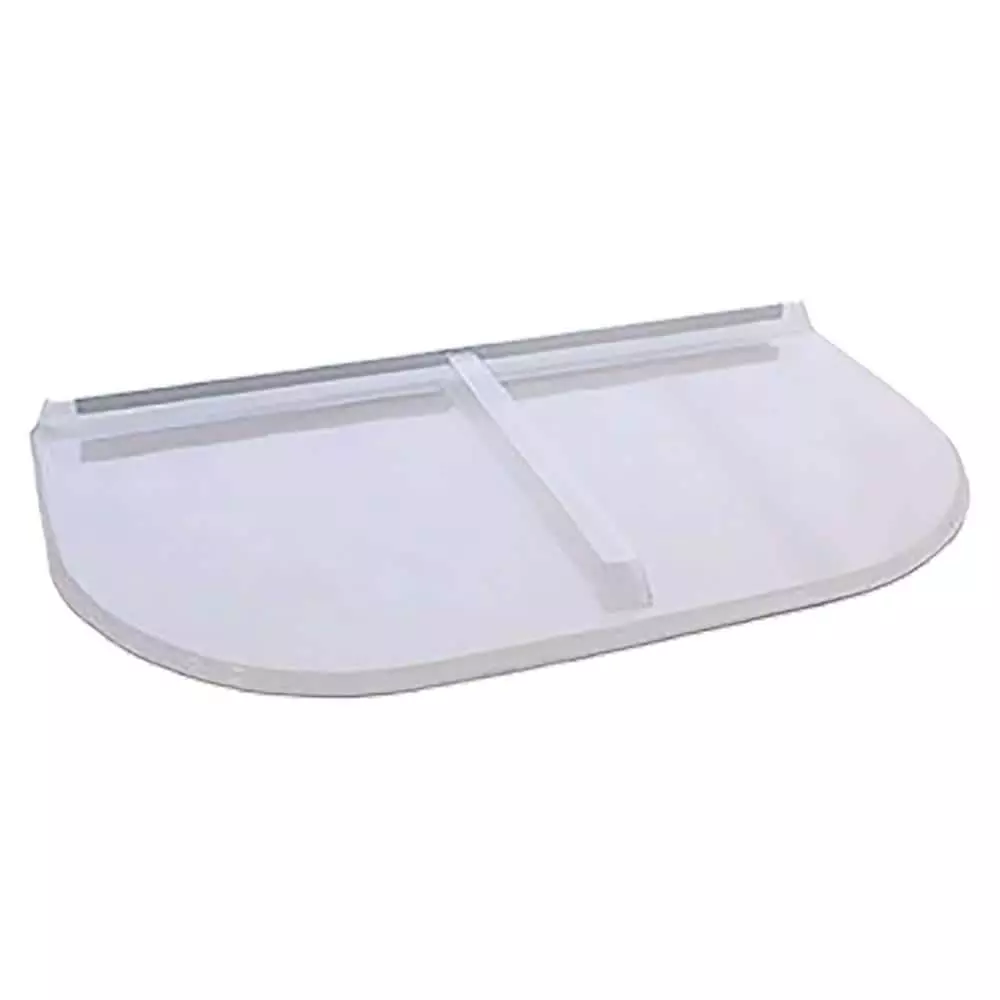 SHAPE PRODUCTS 53 in. W x 26 in. D x 2-1/2 in. H Premium U-Shaped Flat Window Well Cover
