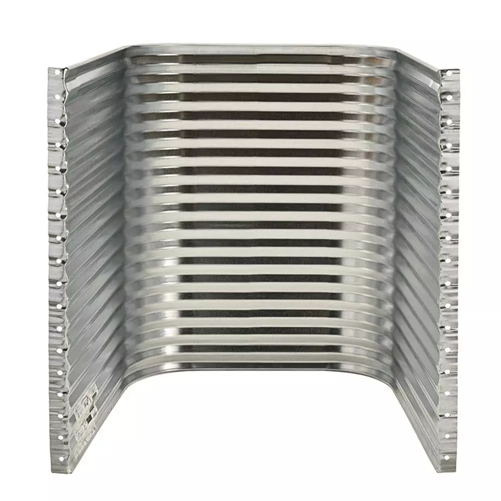 SHAPE PRODUCTS 42 in. W x 36 in. D x 48 in. H Galvanized Steel Egress Window Well