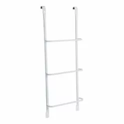SHAPE PRODUCTS 3-Step White Steel Window Well Escape Ladder