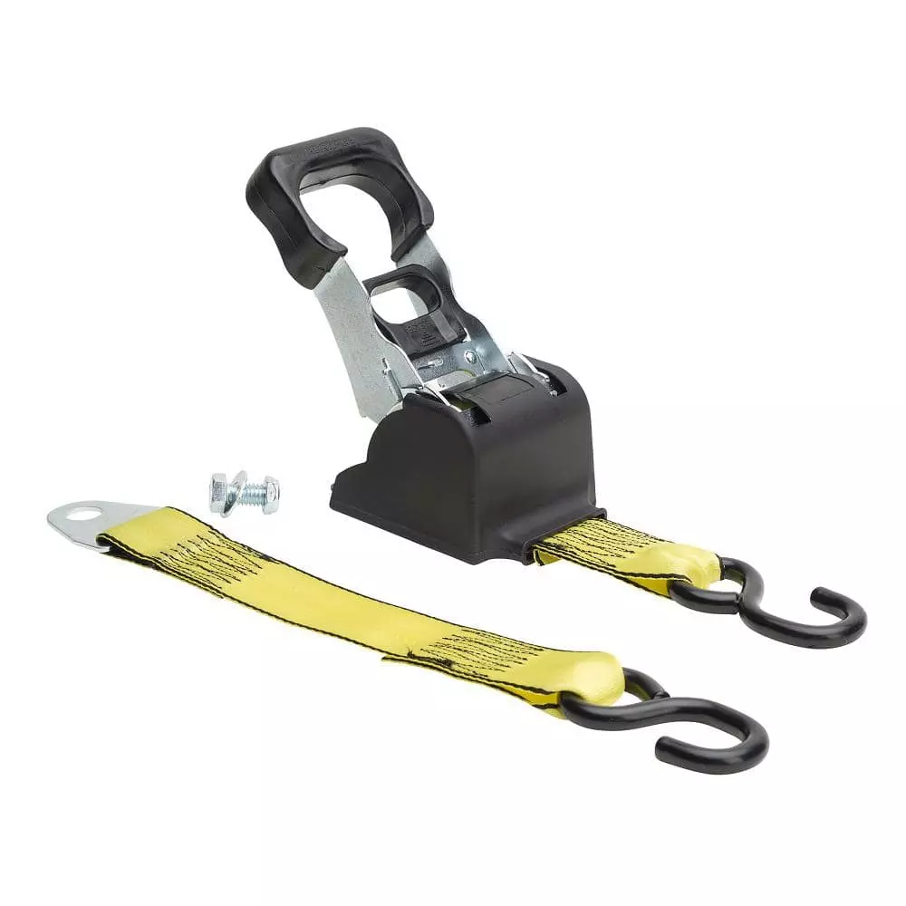Husky 10 ft. x 1-7/8 in. 1000 lb. Commercial Retractable Ratchet - Image 4
